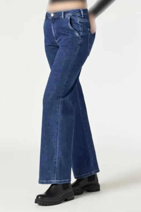 Flare Jeans Ladies Denim pant QR 8