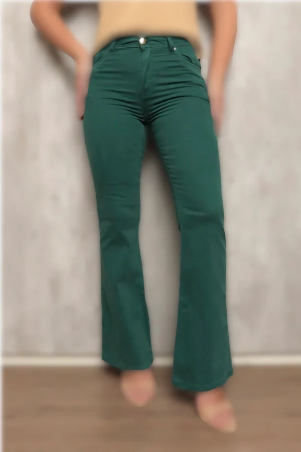 Flare Jeans Ladies Denim pant QR 2